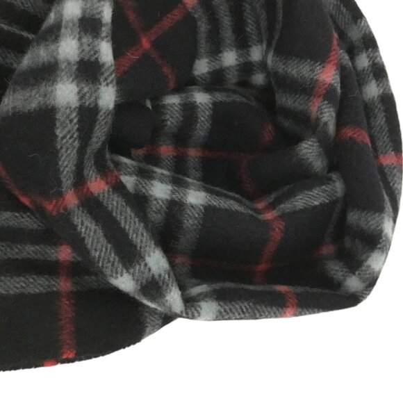 255154BH (S1) Burberry Scarf Black Silk - Picture 3 of 8